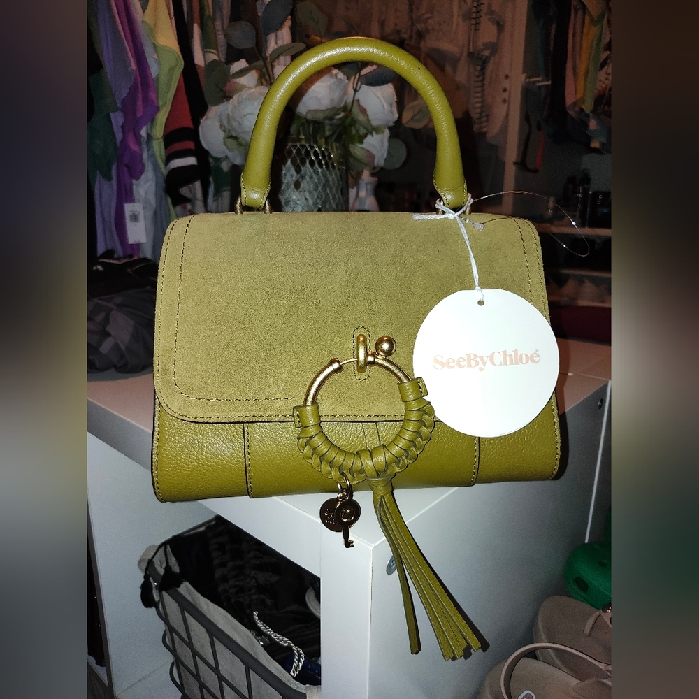 See By Chloe Olive Green Crossbody Bag